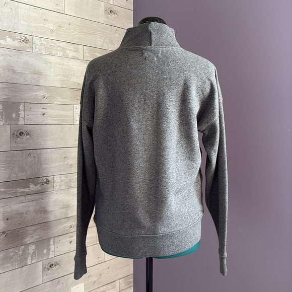 TNA Cotton Blend Oversized Grey Sweatshirt - Picture 7 of 8